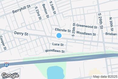 Map image of the property - 2345 Derry St