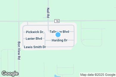 Map image of the property - 17349 Harding Dr