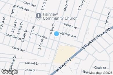 Map image of the property - 1005 S 3rd St