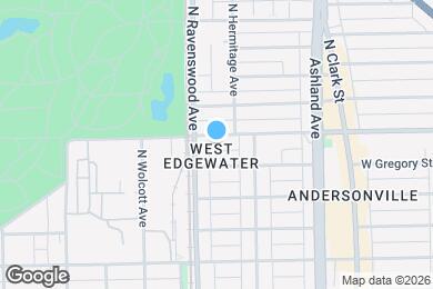 Map image of the property - 1735 W Bryn Mawr Ave