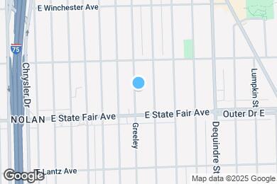 Map image of the property - 19966 Greeley