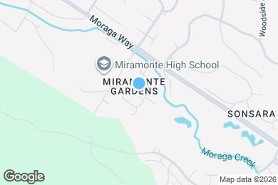 Map image of the property - 76 Miramonte Dr