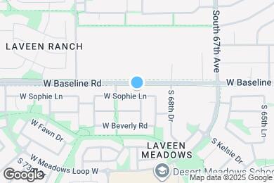 Map image of the property - 6934 W Sophie Ln