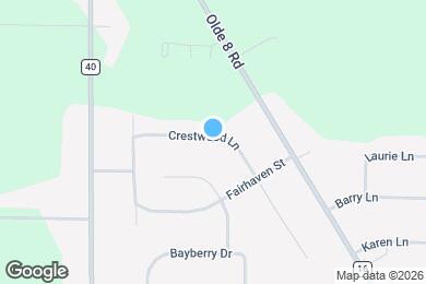 Map image of the property - 7748 Crestwood Ln