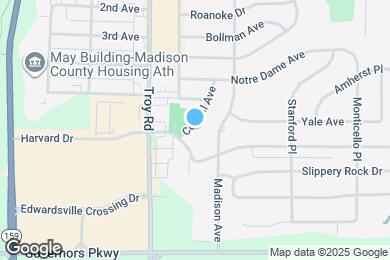 Map image of the property - 1928 Cornell Ave