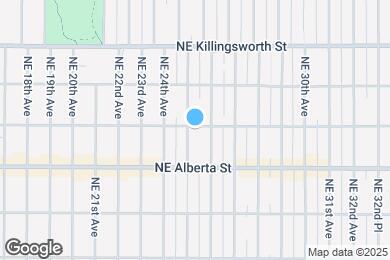 Map image of the property - 2508-2508 NE Sumner St