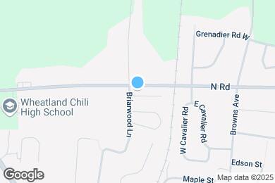 Map image of the property - North Road Townhomes
