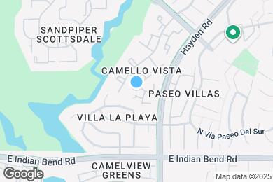 Map image of the property - 7000 N Vía Camello Del Sur