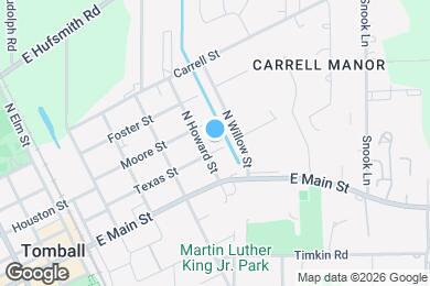 Map image of the property - 504 Texas St