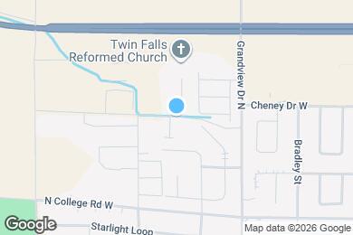 Map image of the property - 1029 Cheney Dr W