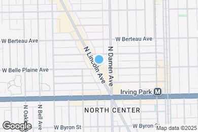 Map image of the property - 4101 N Lincoln Ave