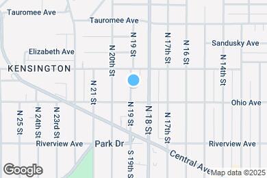 Map image of the property - 319 N 19 St