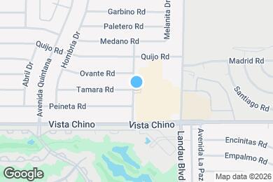 Map image of the property - 27700 Avenida Terrazo