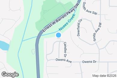 Map image of the property - 2580 Candler Way