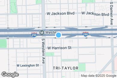 Map image of the property - 500 S Oakley Blvd