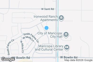 Map image of the property - 18471 N Celis St
