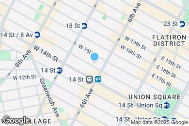 Map image of the property - 101 W 15th St