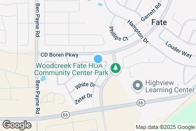 Map image of the property - 206 Cox Dr