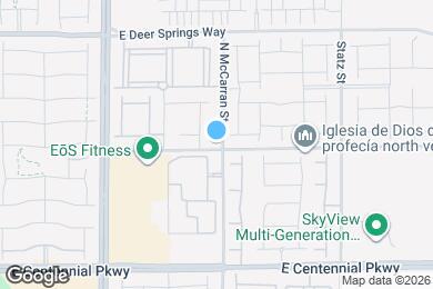 Map image of the property - 6605 N McCarran St