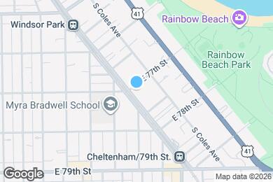 Map image of the property - 2823 E 77th St