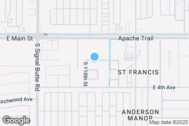 Map image of the property - 11025 E Abilene Ave