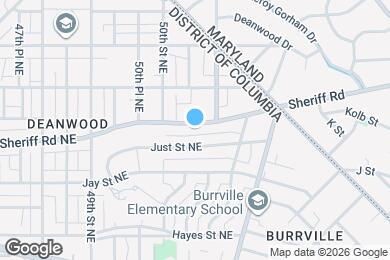 Map image of the property - 5103 Sheriff Rd NE
