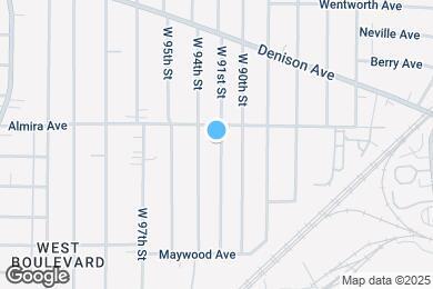 Map image of the property - 3384 W 91st St