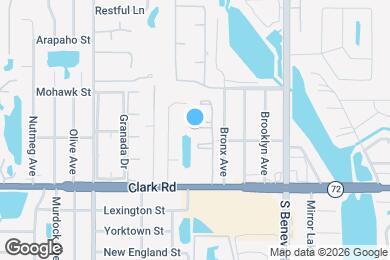 Map image of the property - 3453 Clark Rd