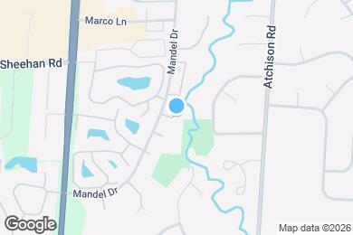 Map image of the property - 9774 Centerville Creek Ln