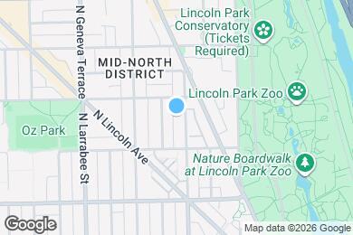 Map image of the property - 2130 N Sedgwick St