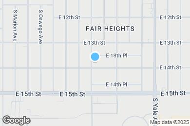 Map image of the property - 1341 S Sandusky Ave