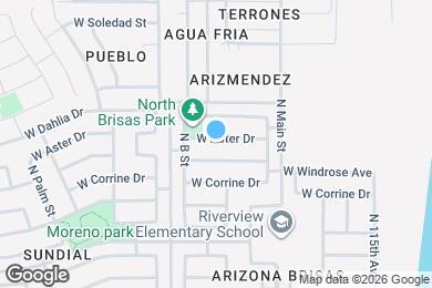 Map image of the property - 11807 W Aster Dr
