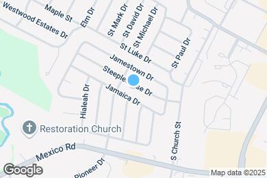 Map image of the property - 27 Steeplechase Dr