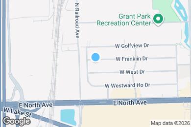 Map image of the property - 161 Franklin Dr