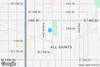 Map image of the property - 711 S Phillips Ave