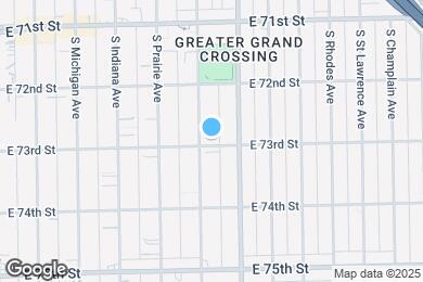 Map image of the property - 7255-7257 S Calumet Ave