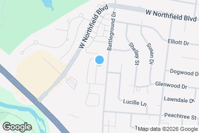 Map image of the property - 1773 N Cove