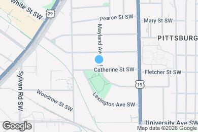 Map image of the property - 725 Catherine St SW