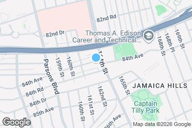 Map image of the property - 16134 84th Ave