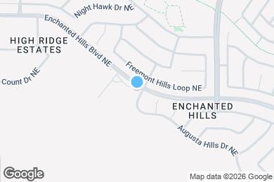 Map image of the property - 6676 Augusta Hills Dr NE