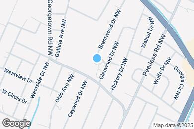 Map image of the property - 2201 Brentwood Dr NW