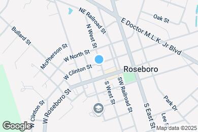Map image of the property - 201 W Clinton St