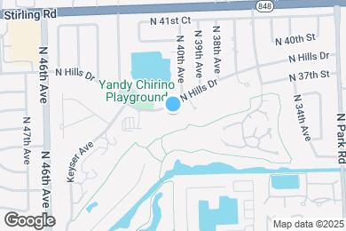 Map image of the property - 4020 N Hills Dr