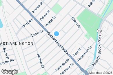 Map image of the property - 155 Massachusetts Ave