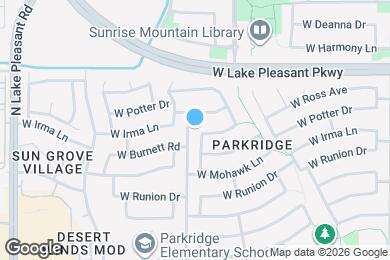 Map image of the property - 20706 N 98th Ln