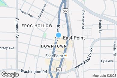 Map image of the property - 1612 W Cleveland Ave