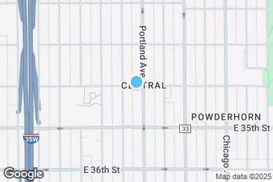 Map image of the property - 3402 Portland Ave