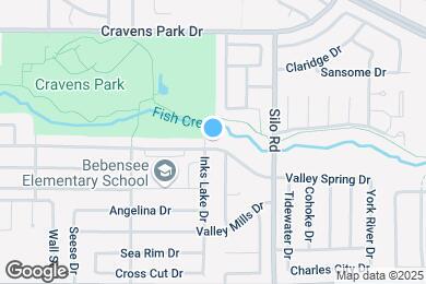 Map image of the property - 603 Valley Spring Dr