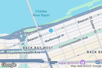 Map image of the property - 451 Beacon St