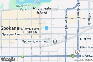 Map image of the property - 315 W Riverside Ave